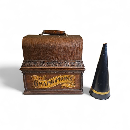 Antique graphophone type - graphophone,