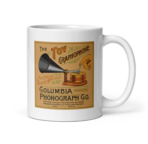 Retro columbia toy graphophone - toy,