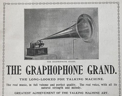 The graphophone grand - graphophone,